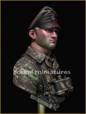 German Waffen SS Officer 1944  (Vista 5)