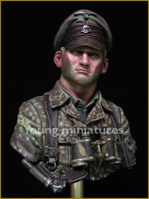 German Waffen SS Officer 1944  (Vista 6)