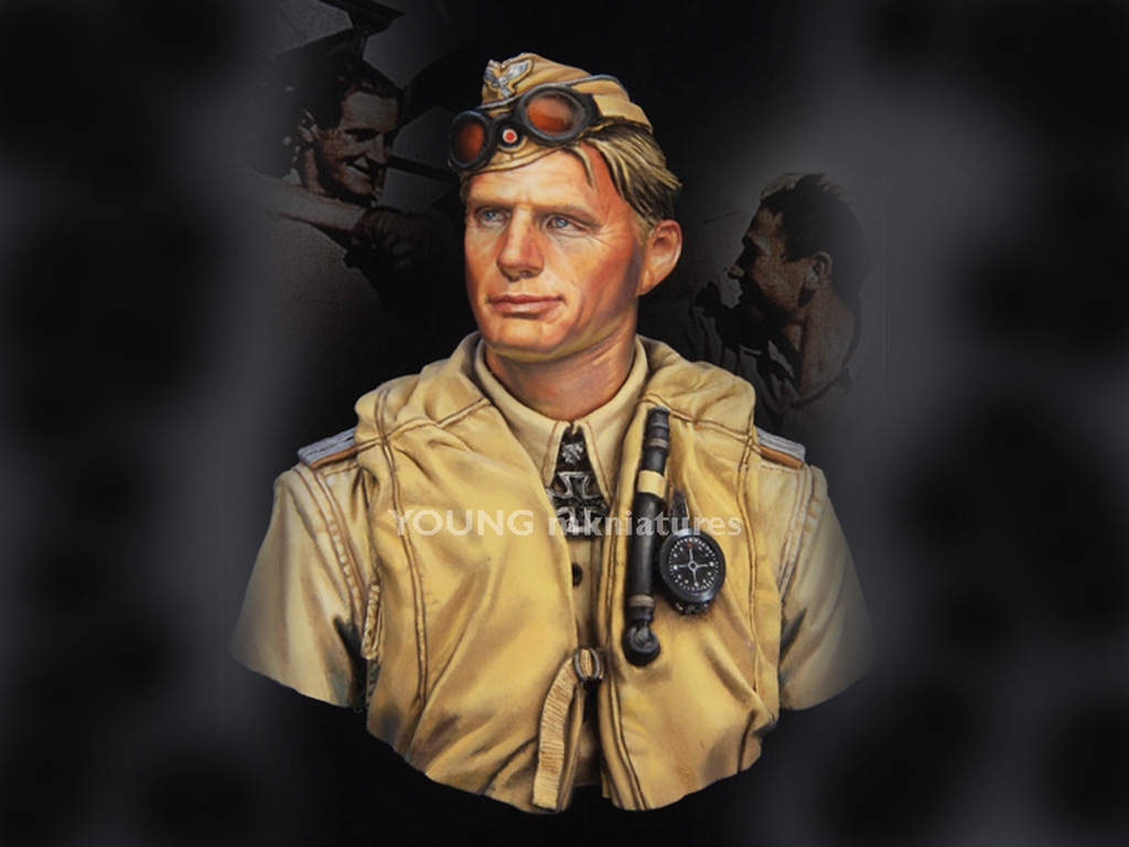 Luftwaffe Pilot North Africa  (Vista 1)