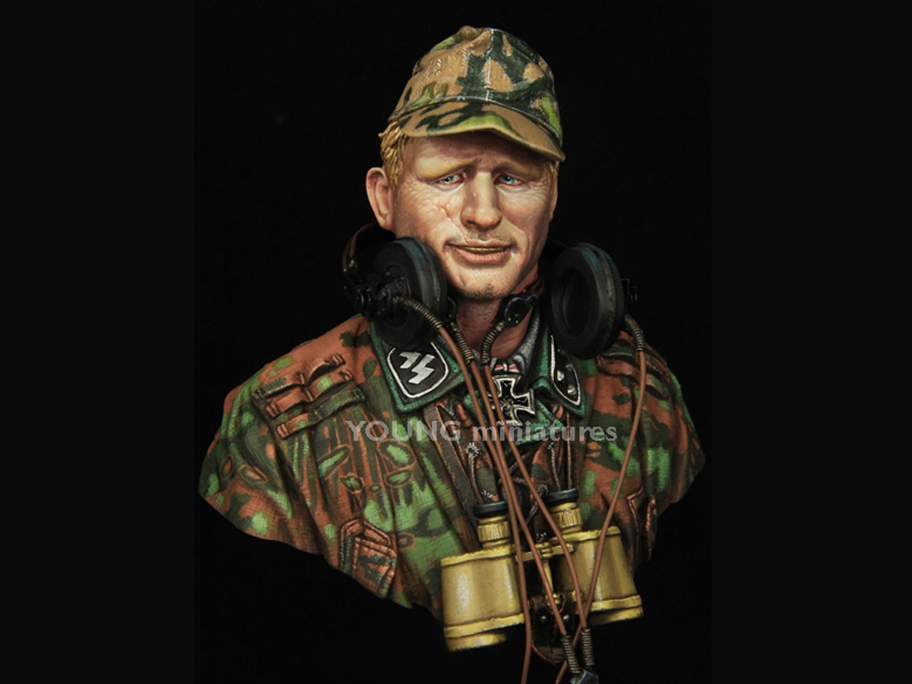 German WAFFEN SS Panzer Officer WWII - Ref.: YOUN-YM1851