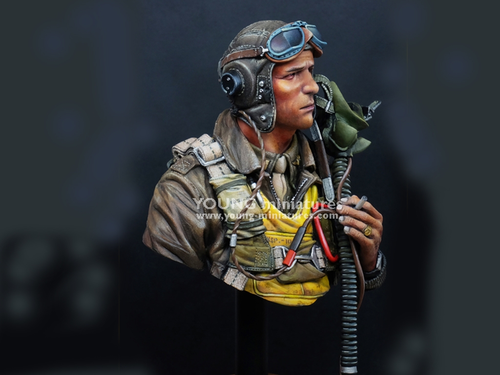 Piloto de caza USAAF 1944  (Vista 8)