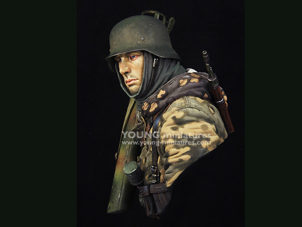 German Waffen SS with Panzerschreck  (Vista 3)