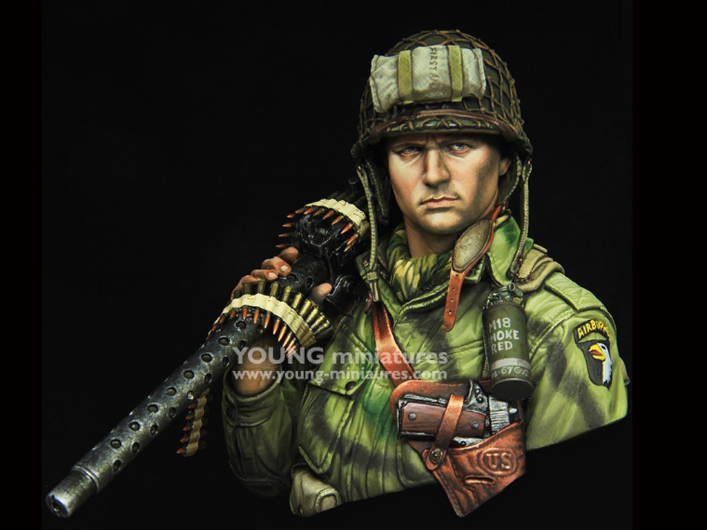 US Airborne con M1919  (Vista 1)