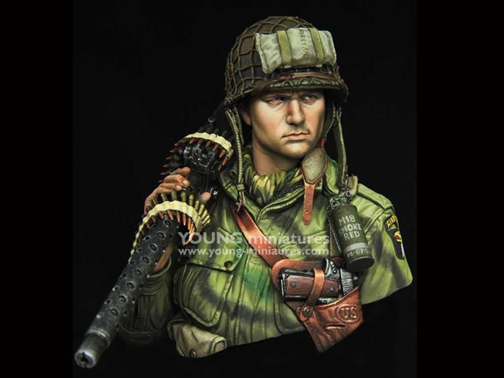 US Airborne con M1919  (Vista 2)