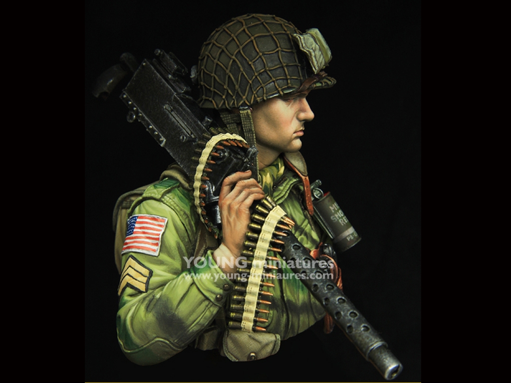 US Airborne con M1919  (Vista 8)