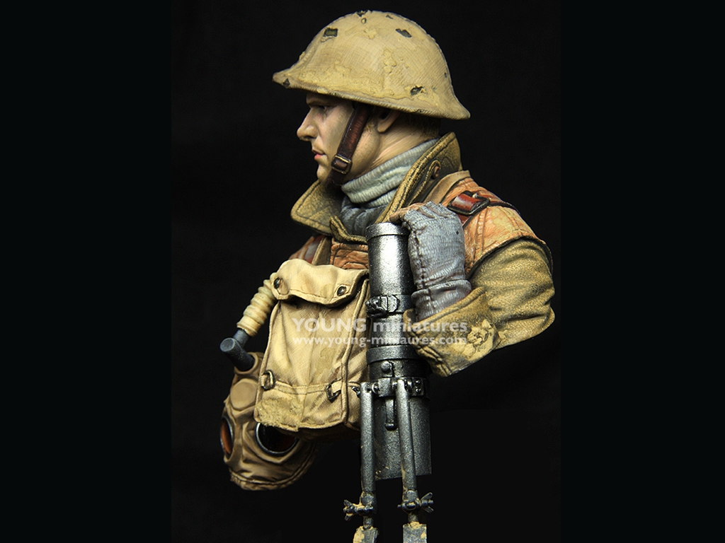 British LEWIS Gunner WWI  (Vista 3)