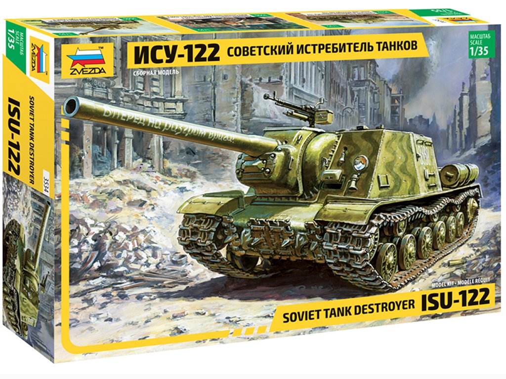 ISU-122 Soviet WW2 Tank Hunter  (Vista 1)