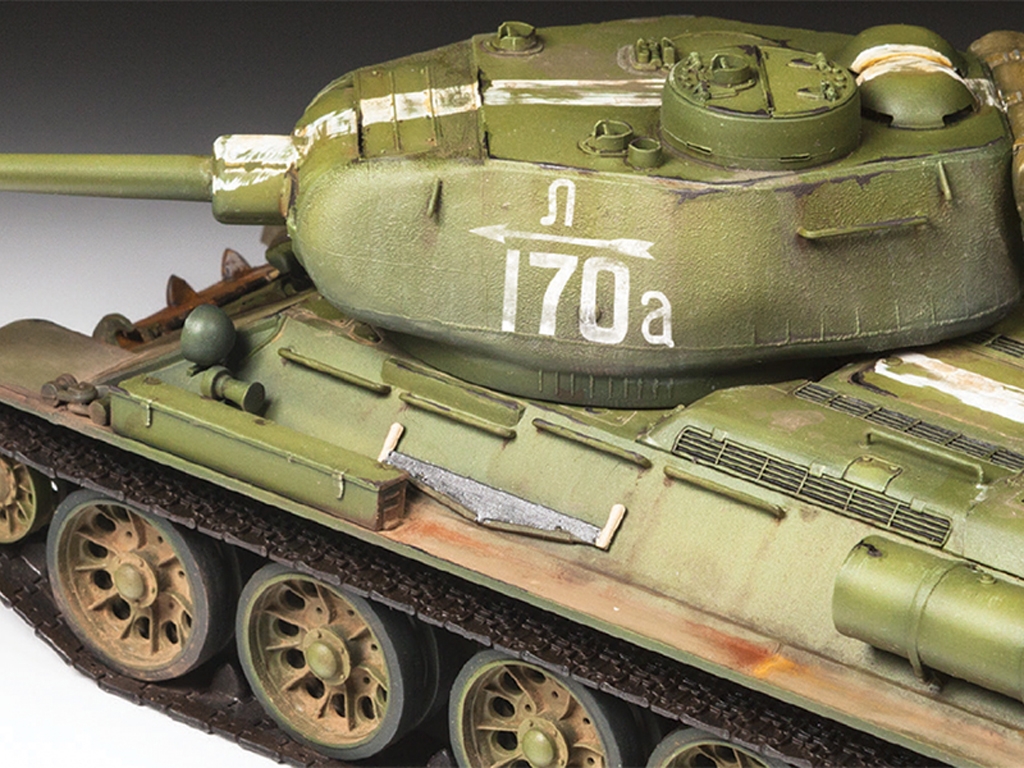 Tanque Ruso T-34/85 Mod 1944  (Vista 2)