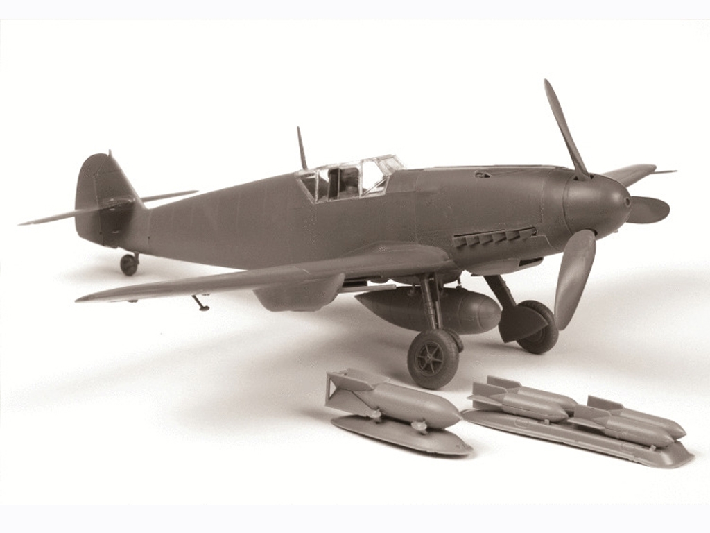 Messerschmitt Bf-109 F4  (Vista 2)