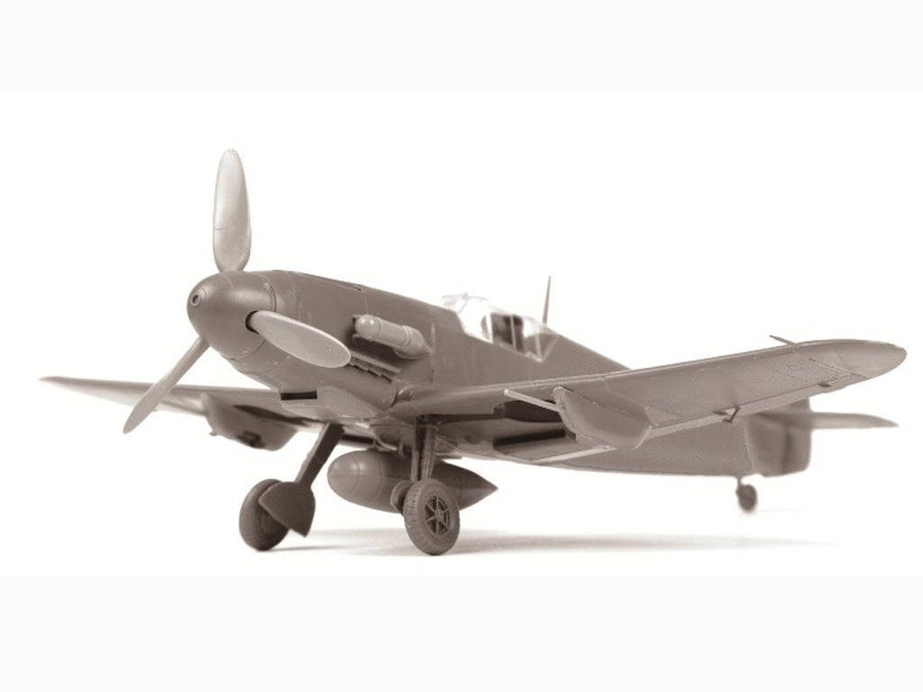 Messerschmitt Bf-109 F4  (Vista 4)