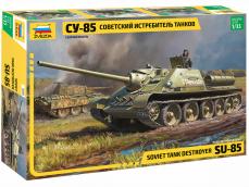 Soviet Tank Destroyer SU-85 - Ref.: ZVEZ-3690