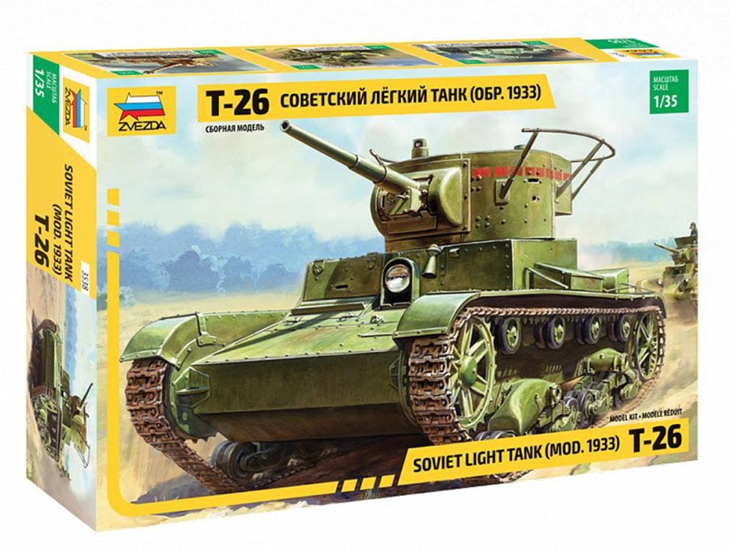 T-26 Soviet WW2 Light Tank (Vista 1)