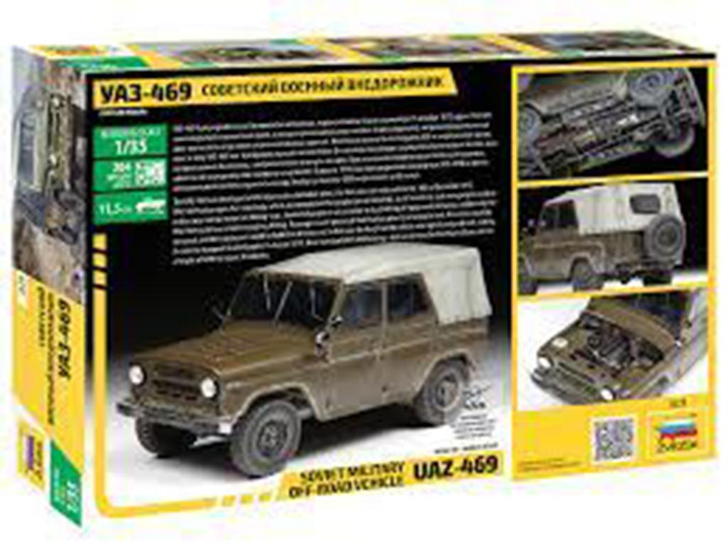 UAZ 469 Soviet military Off-Road Vehicle (Vista 2)
