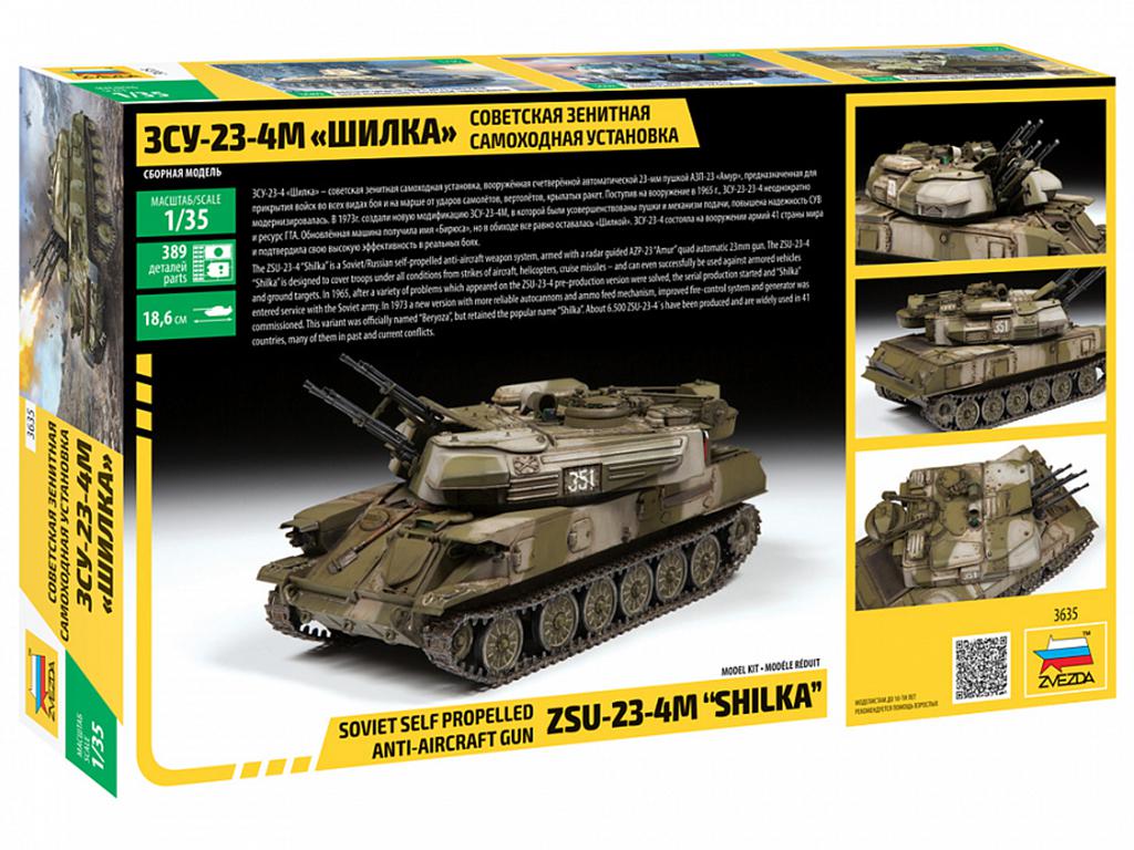 Atopropulsado antiaéreo ruso ZSU-23-4M 