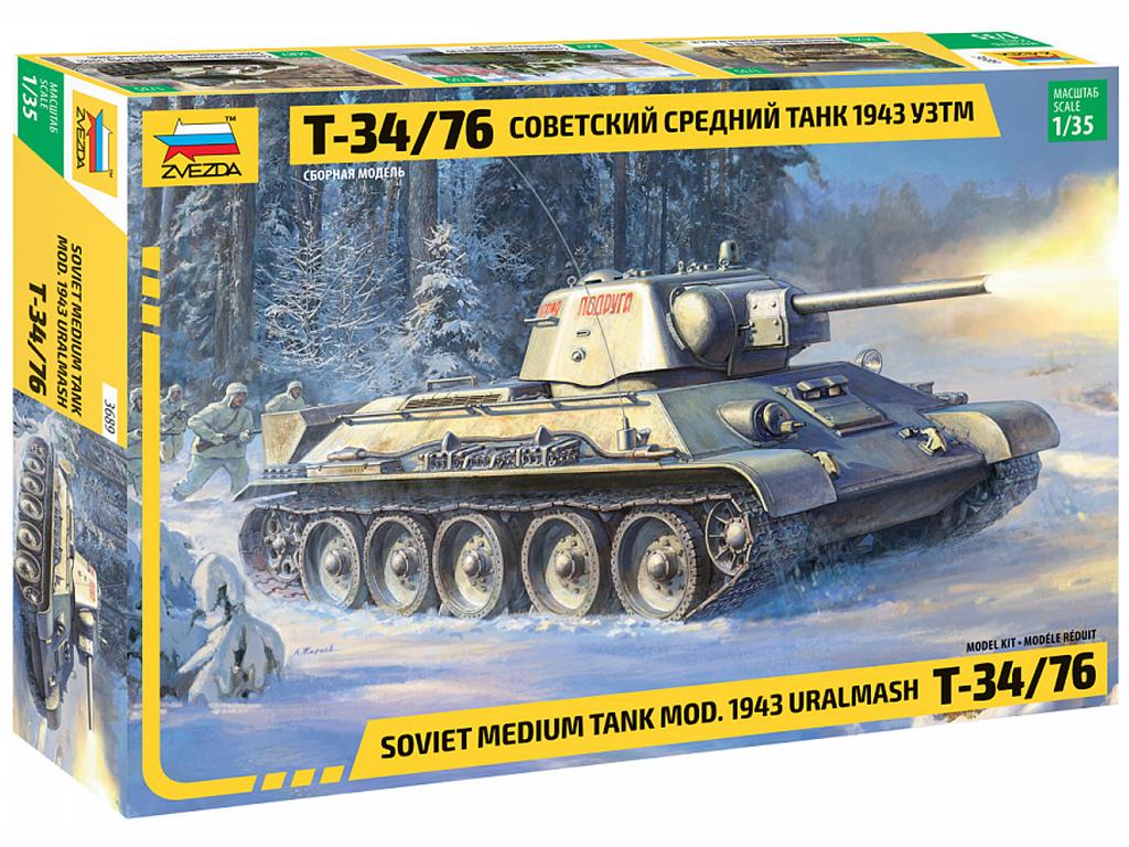 Soviet Medium Tank Mod. 1943 Uralmash T-34/76 (Vista 1)