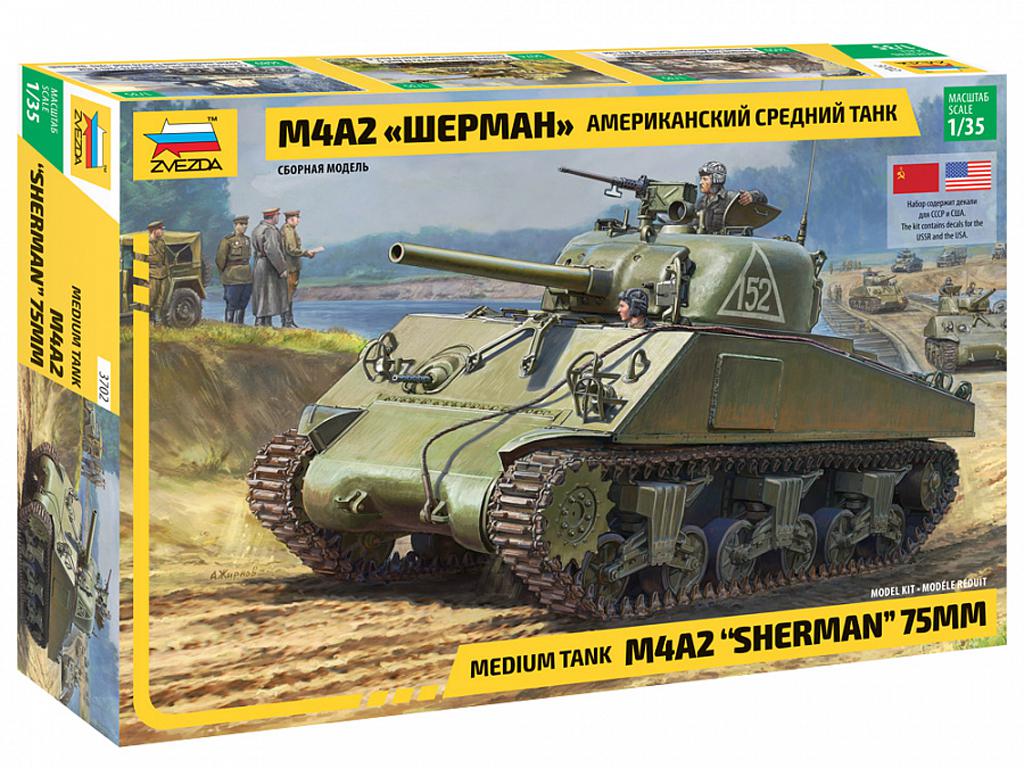Medium Tank M4A2 Sherman 75mm (Vista 1)