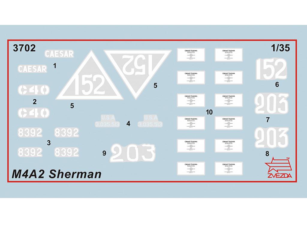 Medium Tank M4A2 Sherman 75mm (Vista 13)