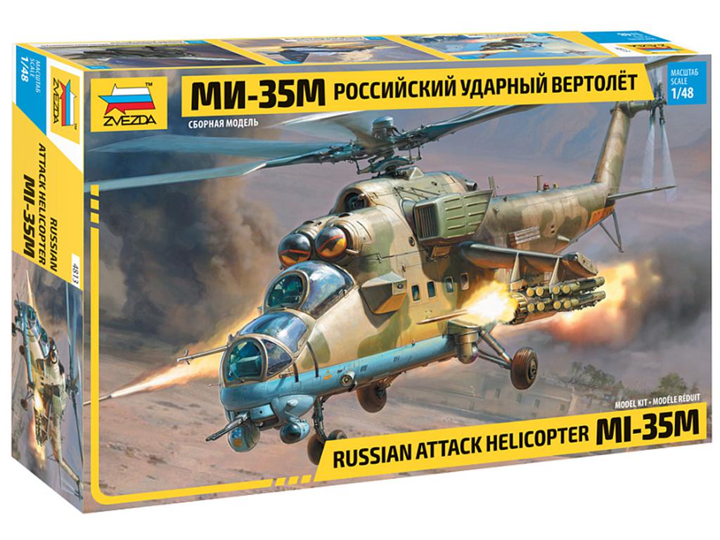 Russian Attack Helicopter Mi-35M (Vista 1)