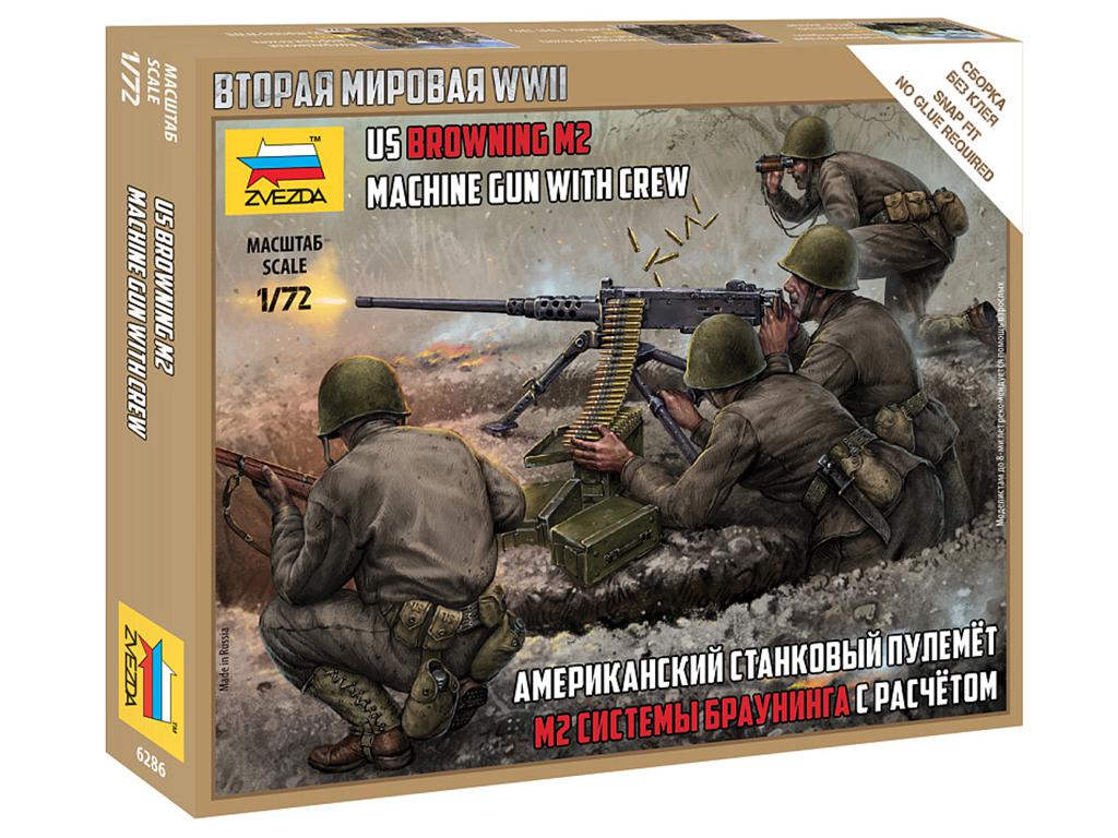 US Browning M2 Machine Gun with Crew (Vista 1)