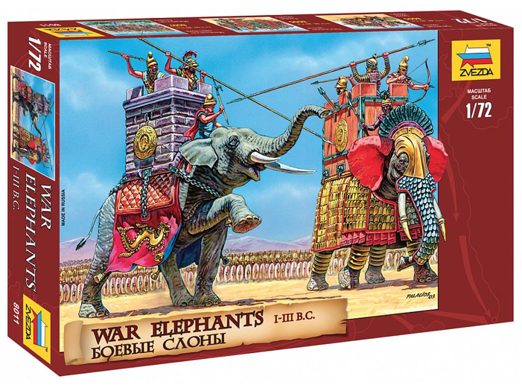 Elefantes de Guerra. (Vista 1)