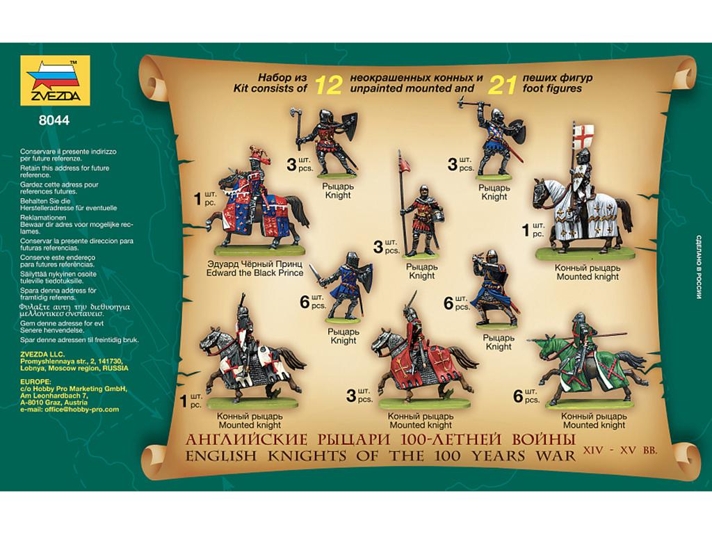 English Knights of the 100 Years War XIV-XV A.D. (Vista 2)