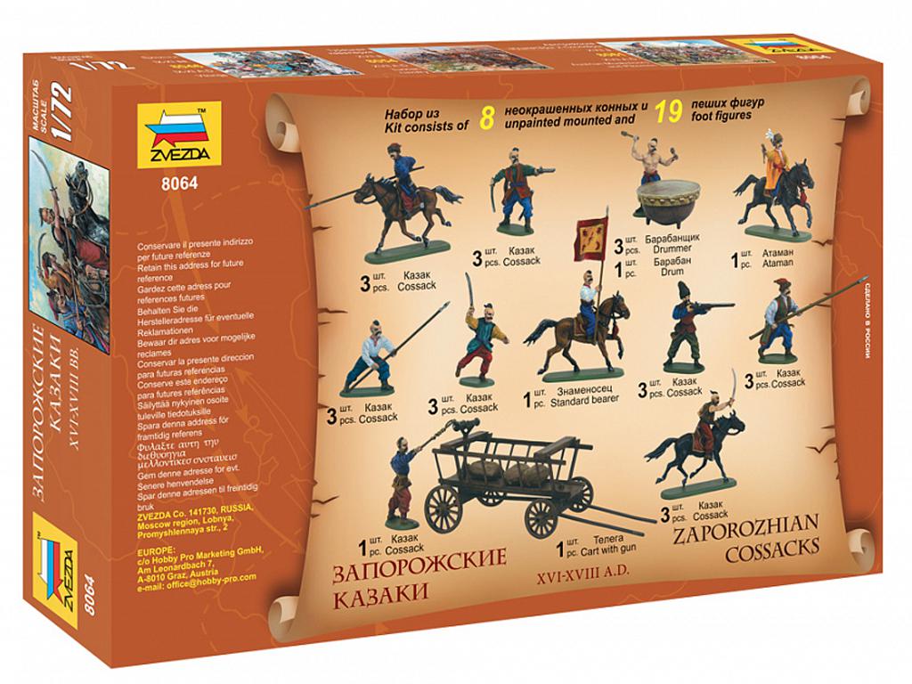 Cosacos de Zaporozhia XVI-XVIII d.C. (Vista 3)